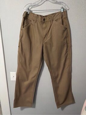 CE Schmidt Jeans Men 36X32 Brown Denim Relaxed Fit Comfort Flex Straight Leg